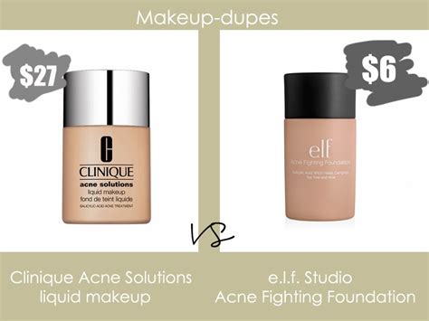 dior foundation dupes|clinique acne solutions foundation dupe.